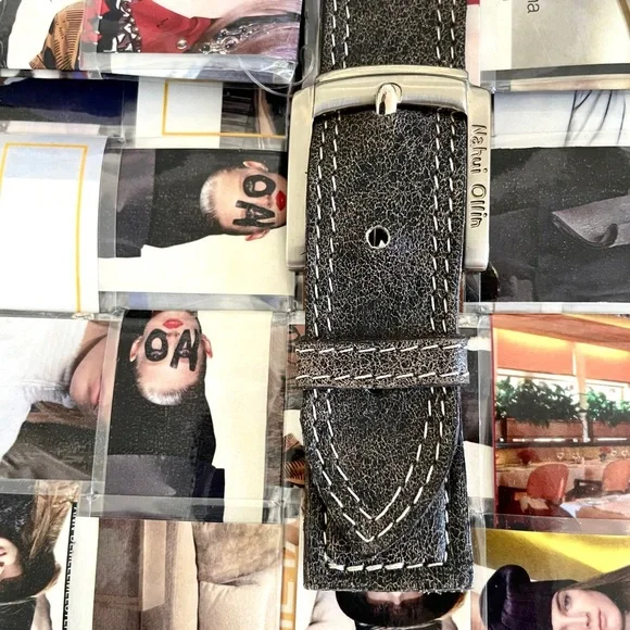 Designer Travel Weekend Bag/Large Tote Artisan Laminated Recycled Magazines - Picture 15 of 16